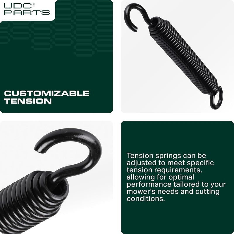 UDC Parts 08300507 Tension Spring / Replaces OEM no. 08300728 Ariens 815034 888305 888306 888308 Lawn Mower