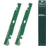  742-05510-X S-Shape Blades Replacement for 46 Inch Cub Cadet ZTS1 74205510X Craftsman CMXGZAM110203 Z5450 Z5400 T2400 T2400K Troy Bilt 490-110-Y203 742P05510-X ZT1 / 2 Pack Mulching
