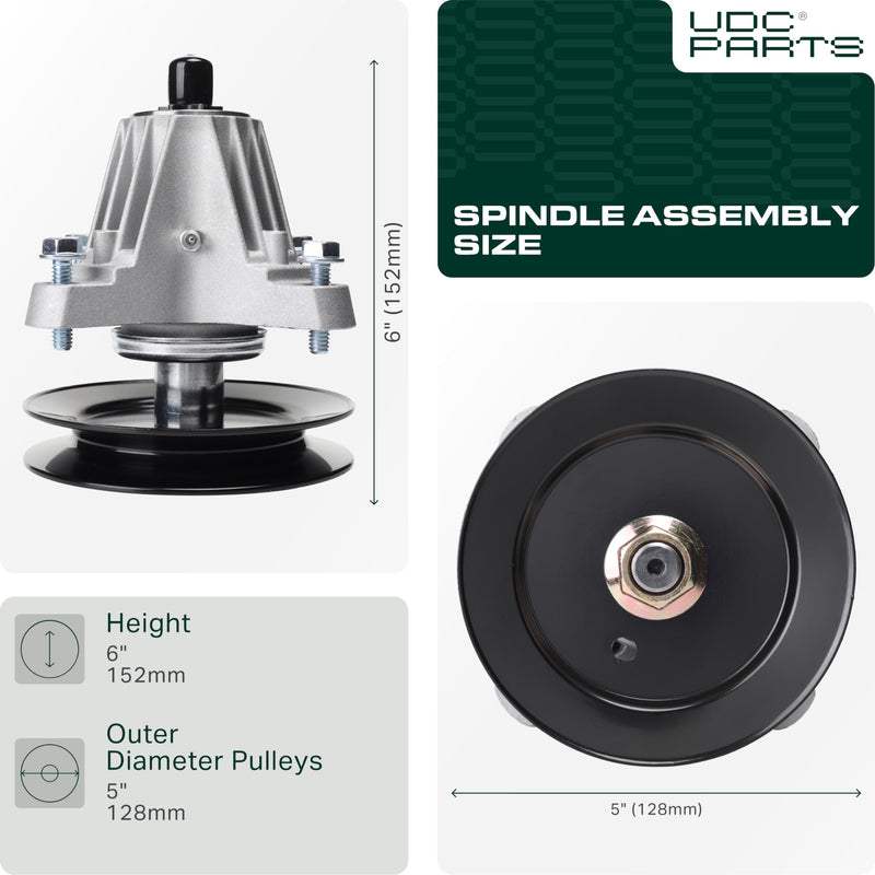  618-06981 Spindle Assembly / 50 inch deck / Replacement for MTD 918-06981 Cub Cadet Columbia Troy Bilt XT1-LT50 XT2-LX50 TB2350