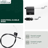  2034B Operator Presence Control Cable Replacement for Swisher ST60022Q ST67522BS ST67522Q ST50022STDQ ST6002212V ST60022DXQ12RK ST65022Q High Wheel Trimmers