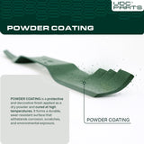  131-4547-03 Lawn Mower Blades Replacement for Toro Recycler 22 Inch 20339 20378 21465 108-9764-03 131-4547 104-8697-03 20334 20353 21442 108-9764-03P 131-4546-03 21378/ Gator Mulching 2 Pack