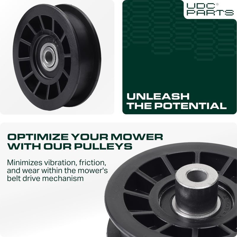  532194327 Idler Pulley / 42 54 inch deck / Replacement for Husqvarna YTH2042 YTH2246 YTH2348 YTH2454