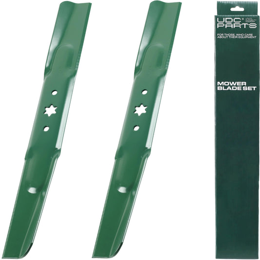 Mower Blades -  942-04308 Lawn Mower Blades 6 Point Star Replacement for Cub Cadet 42 inch 942-04308A 942-04308-X Craftsman T110 942-04312 XT1 LT42 LTX1040 Troy Bilt Pony Bronco / High Lift Mulching 2 Pack