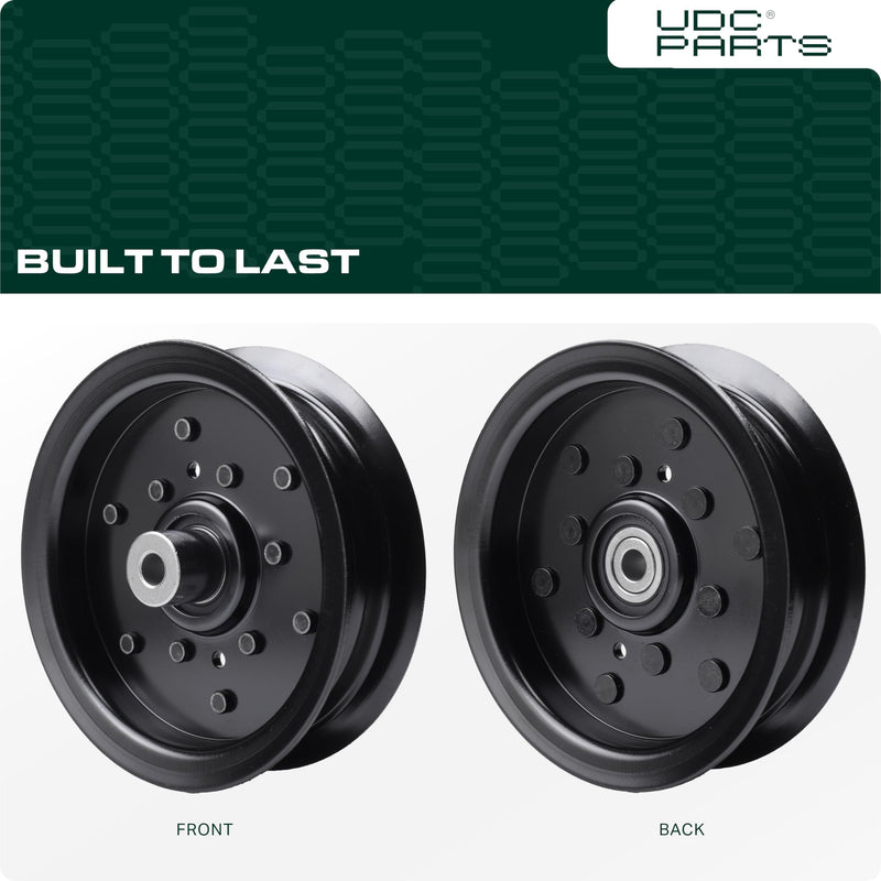  532196106 Idler Pulley / 42 46 48 54 inch deck / Replacement for Craftsman Husqvarna Ariens Poulan 532197379 197379 196106 MZ 54 RZ 5424 YTH24K48 2042 LS YTH24V54 LGH2654