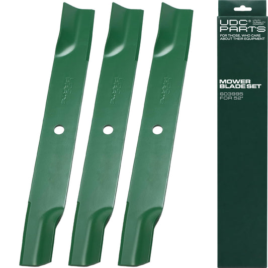 Products - 603995 Mower Blades Replacement for Hustler Raptor 52 Inch 795526 783753 30227-52X Mini Z FasTrak SD X-ONE Super S Sport Hustler Z 931899 935817 931949 927236 / High Lift Mulching 3 Pack