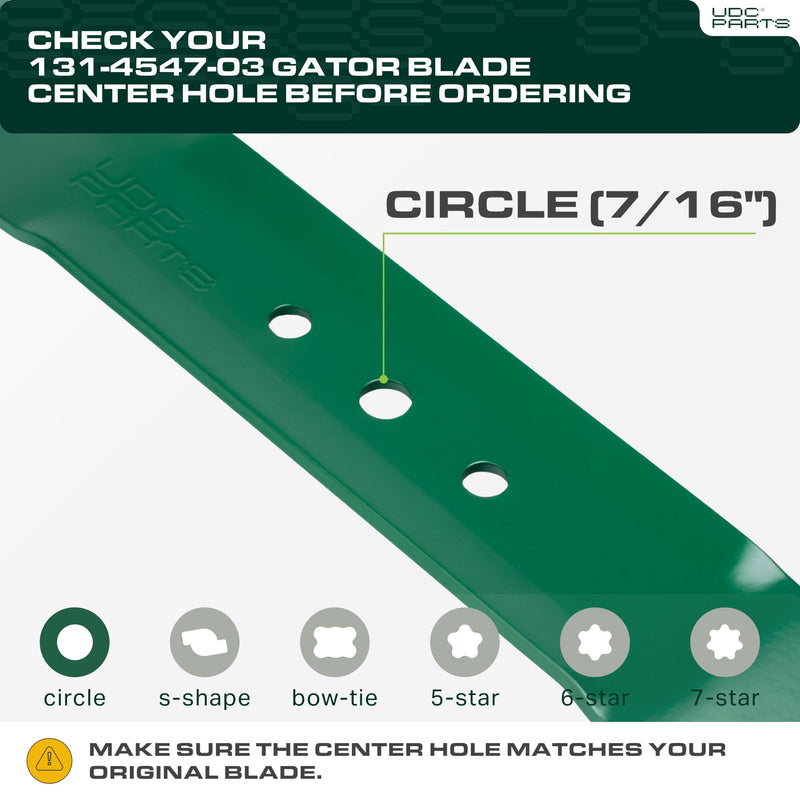 131-4547-03 Lawn Mower Blades Replacement for Toro Recycler 22 Inch 20339 20378 21465 108-9764-03 131-4547 104-8697-03 20334 20353 21442 108-9764-03P 131-4546-03 21378/ Gator Mulching 2 Pack