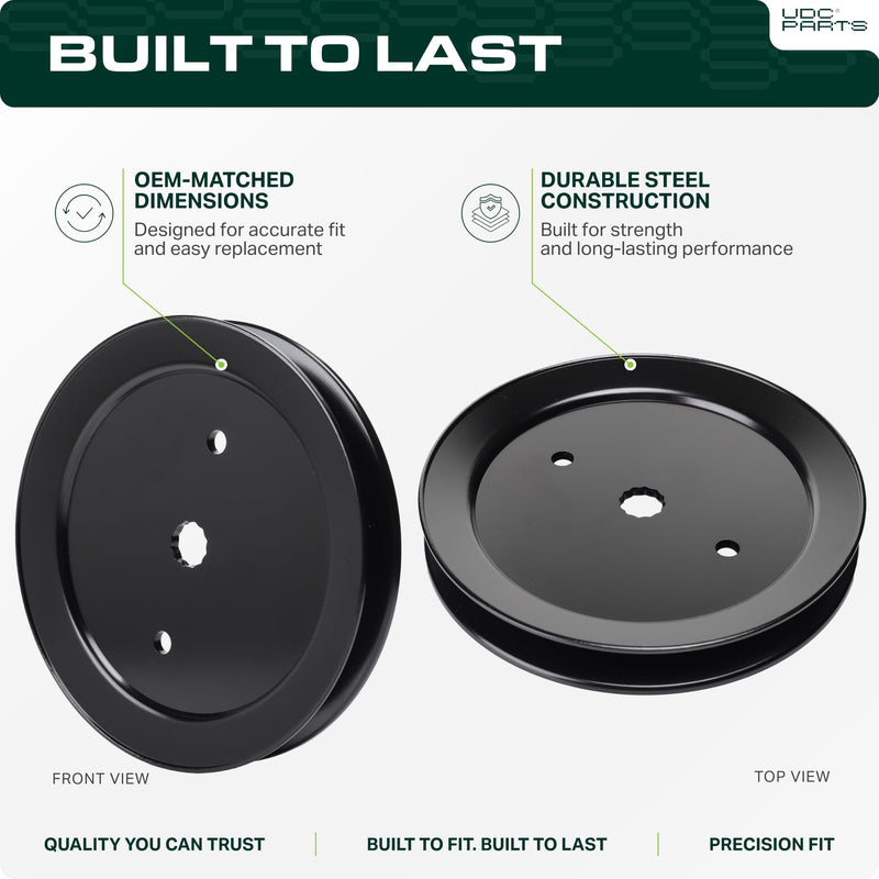  532195945 Idler Pulley / 42 46 inch deck / Replacement for Craftsman Poulan Husqvarna 195945 197473 197473 532197473 CT153 CT154 CTH163T CTH164T CTH173