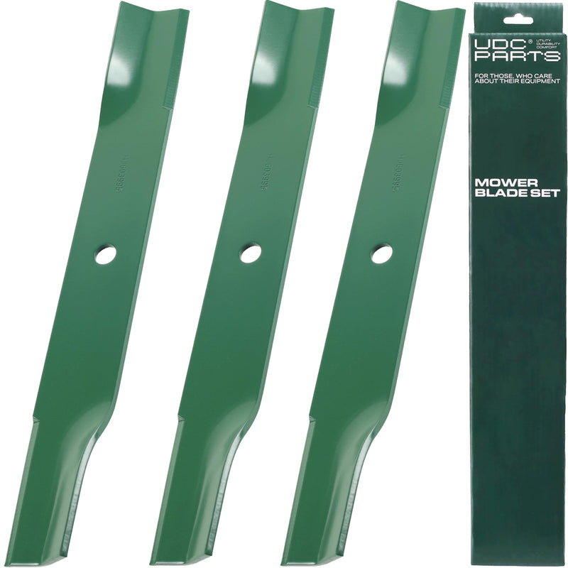  603995 Mower Blades Replacement for Hustler Raptor 52 Inch 795526 783753 30227-52X Mini Z FasTrak SD X-ONE Super S Sport Hustler Z 931899 935817 931949 927236 / High Lift Mulching 3 Pack