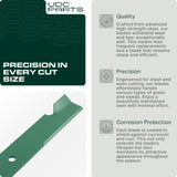  60 Inch Mower Blades Replacement for Bad Boy Exmark Hustler Gravely Toro Dixie Chopper Ariens 038-2007-00 038-6050-00 038-6002-00 30227-60 30227-60V 103-0301-S / High Lift Mulching 3 Pack