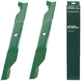  532405380 Lawn Mower Blades Replacement for Husqvarna 46 Inch YTH22V46 Z246 YT46LS YTH20K46 YTH21K46 YTH22K46 YTA22V46 RZ4623 Craftsman CMXGZAM110147 594892801 Ariens / Medium Lift 2 Pack