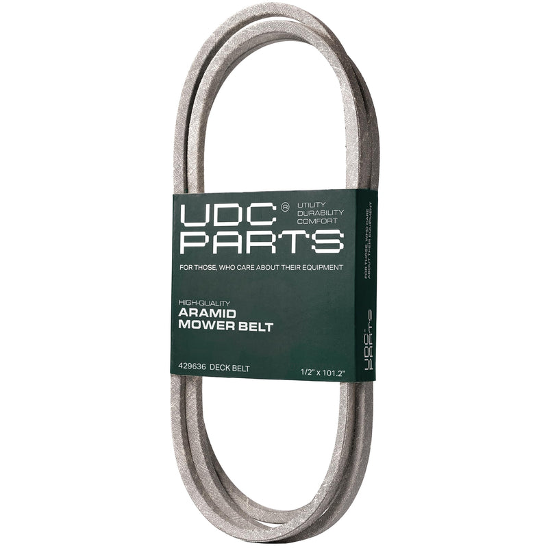  429636 Mower Deck Belt Replacement for Husqvarna YTH18542 | Craftsman YT3000, YS4500 & More | 42-in Deck | Aramid Cord