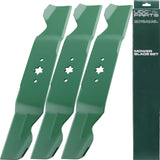  942-0677B Mower Blades Replacement for Cub Cadet 54 Inch RZT54 GT1554 Troy Bilt Mustang 54