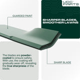  603995 Mower Blades Replacement for Hustler Raptor 52 Inch 795526 783753 30227-52X Mini Z FasTrak SD X-ONE Super S Sport Hustler Z 931899 935817 931949 927236 / High Lift Mulching 3 Pack