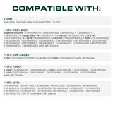  954-0349 Deck Belt Replacement for Cub Cadet, Troy Bilt, MTD, Toro 46-in Deck | Fits 754-0349