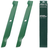  532138971 138971 42 Inch Mower Blades Replacement for Craftsman LT2000 YT3000 Husqvarna YTH22V42 YTH18542 YTA18542 YTH1542XP Poulan 532127843 138498 532138498 532134149 / High Lift 2 Pack