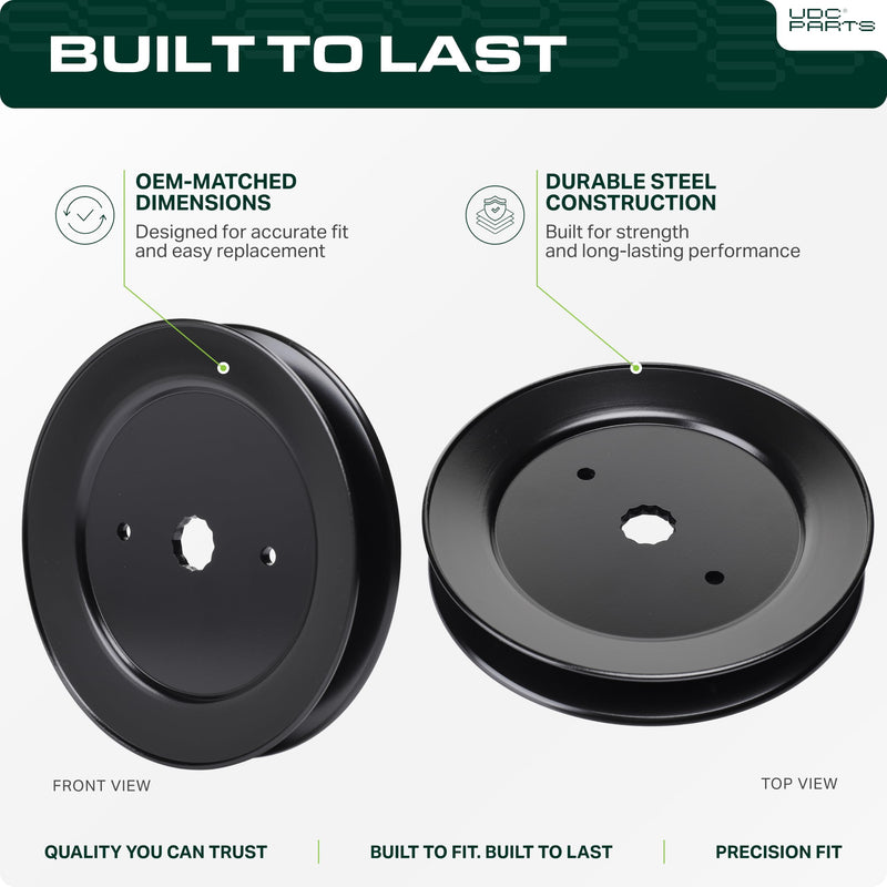  532129861 Idler Pulley / 42 48 54 inch deck / Replacement for Craftsman Husqvarna Poulan 129861 153535 173436 177865 532173436 532153535