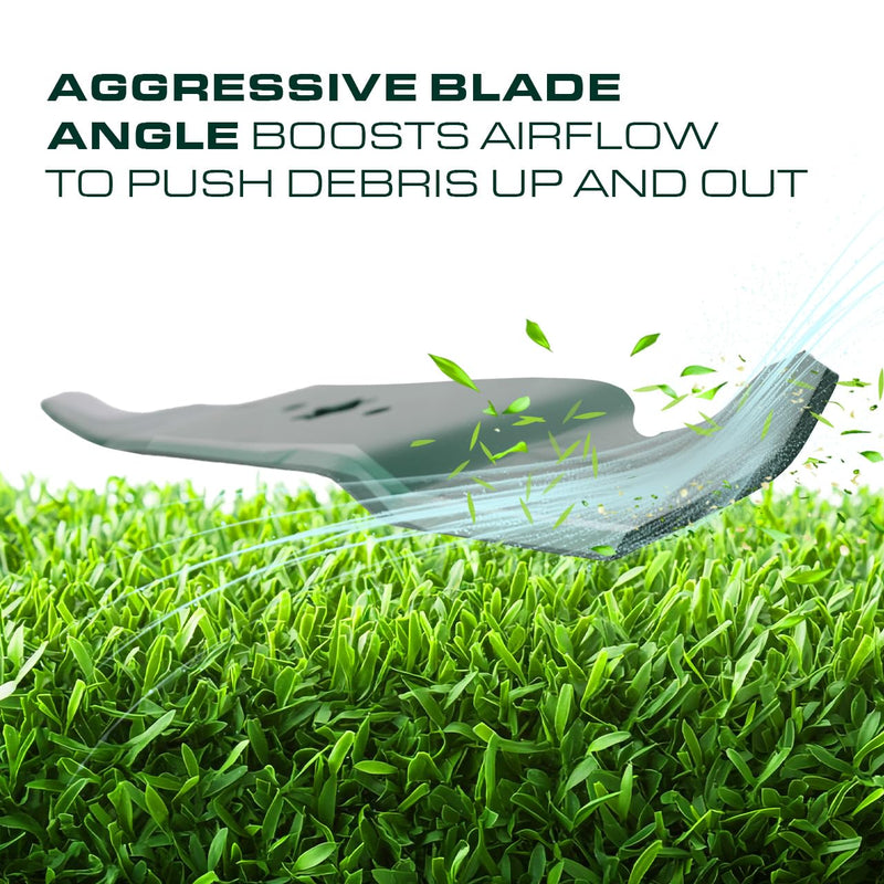  942-0677B Mower Blades Replacement for Cub Cadet 54 Inch RZT54 GT1554 Troy Bilt Mustang 54