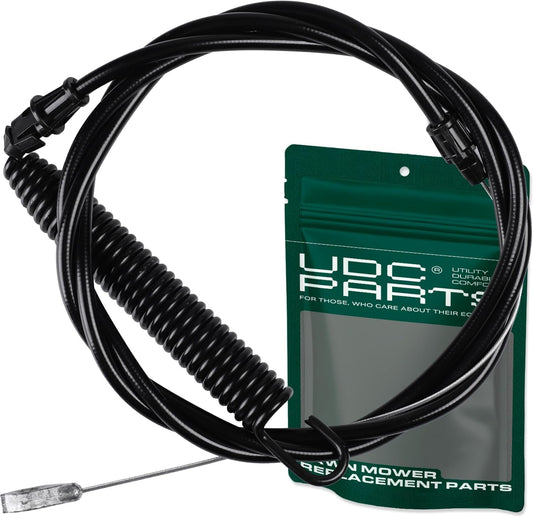 Weed Eater Aftermarket Parts - UDC Parts 532435111 Clutch Cable for 42 inch AYP Husqvarna Craftsman Poulan Ariens 532197257 532408714 197257 435111 YT3000 YT4000 YTS 4000 3000 DYS4500 DY4500 Lawn Mowers