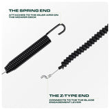  946-04618C Deck Engagement Cable Replacement for Cub Cadet LTX 1045 LTX 1040 946-04618 946-04618A 946-04618B 746-04618 746-04618A 746-04618B 746-04618C MTD Troy Bilt LTX 1042