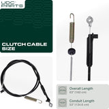  115-8439 Blade Brake Cable Replacement for Toro 22 inch 20333 20373 20333C 20376 20958 21772 21764 Recycler Lawn Mowers