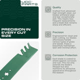  942-0616A 6 Star Lawn Mower Blades Replacement for Cub Cadet 42 Inch XT1 LT42 RZT42 LTX1040 Craftsman T110 T210 742-0616A 942-0616 742-0616 Troy Bilt Huskee LT4200 / 2 Pack Gator Mulching