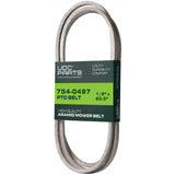  754-0497, 954-0497 Mower PTO Belt Replacement for MTD, Troy Bilt 13AJ609G766 & More | 42-in Deck | Aramid Cord