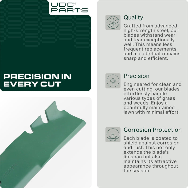  116-6358-03 Mower Blades Replacement for Toro TimeMaster 30 Inch 120-9500-03 TurfMaster 30