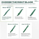  116-6358-03 Mower Blades Replacement for Toro TimeMaster 30 Inch 120-9500-03 TurfMaster 30