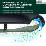  131-4547-03 Lawn Mower Blades Replacement for Toro Recycler 22 Inch 20339 20378 21465 108-9764-03 131-4547 104-8697-03 20334 20353 21442 108-9764-03P 131-4546-03 21378/ Gator Mulching 2 Pack