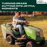  942-04244A Mower Blades Replacement for Cub Cadet 46 Inch XT1 LT46 LTX1045 LTX 1046 942-04290 942-04290A RZT L46 XT2 Craftsman T240 942-04244 Troy Bilt 742-04290/Mulching 6 Point Star 2 Pack