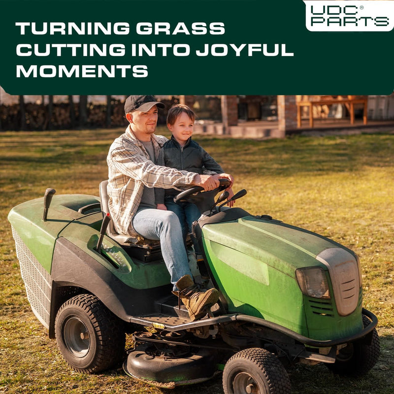  942-04244A Mower Blades Replacement for Cub Cadet 46 Inch XT1 LT46 LTX1045 LTX 1046 942-04290 942-04290A RZT L46 XT2 Craftsman T240 942-04244 Troy Bilt 742-04290/Mulching 6 Point Star 2 Pack