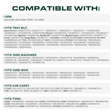  954-0468 Upper Drive Belt Replacement for MTD 754-0468 Troy Bilt Bronco Cub Cadet Yard Machines Huskee 112-0305 Toro LX425 LX500 LX460 LX420 LX426 LX423 / Aramid Cord / 41.50 inches