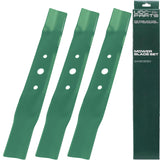  UDC Parts GX20250 Mower Blades Replacement for John Deere 48 Inch GY20568 GX20819 L120 L130 Scotts L2048 L2548 / 3 Pack High Lift