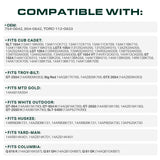  954-0642 Deck Belt Replacement for Cub Cadet 54 Inch GT1554 LT1554 SLTX1054 SLT1554 LGT1054 754-0642 MTD Troy Bilt Toro 112-0933 / Aramid Cord / 138.00 inches