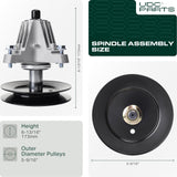  618-06978 Spindle Assembly / 54 inch deck / Replacement for MTD 918-06978 Cub Cadet RZT-S54 Troy-Bilt Craftsman TB2454 T8400 G8400 Z6660