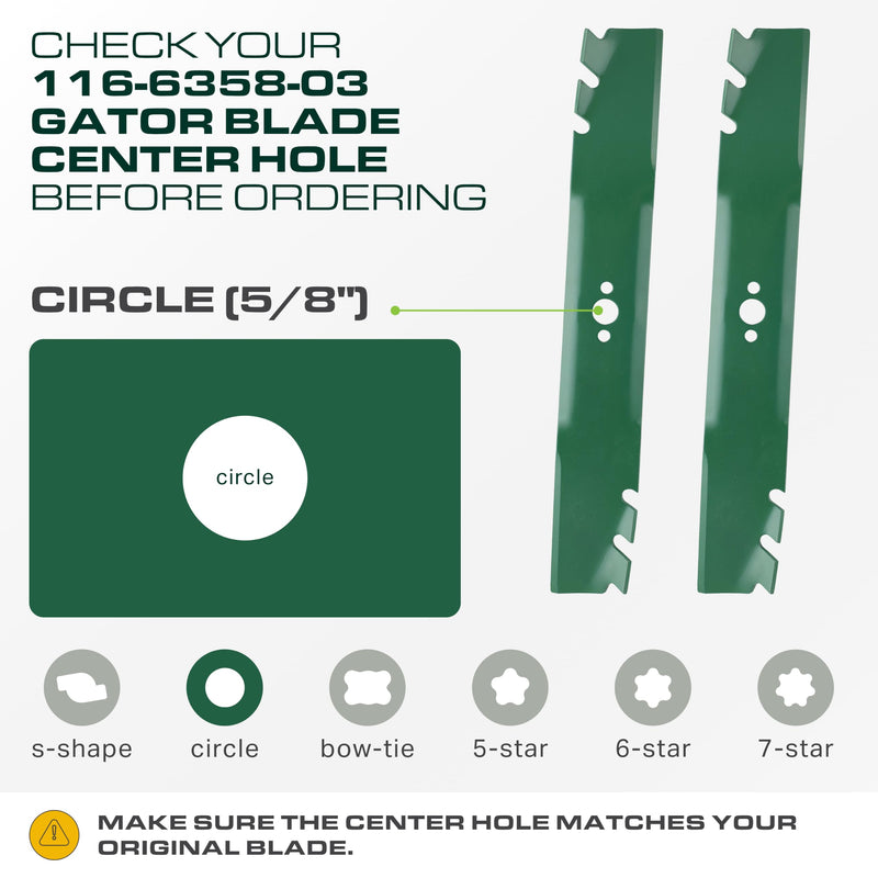 116-6358-03 Mower Blades Replacement for Toro TimeMaster 30 Inch 120-9500-03 TurfMaster 30" 21199 20199 Exmark 20120P 20200 20975 20976 20977 20978 21200 21810 / Gator Mulching Blades 2 Pack