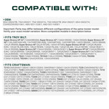  954-05027B Drive Belt Replacement for Cub Cadet 954-05027A 954-05027 490-501-C061 XT1 XT2 MTD Troy Bilt Craftsman 754-05027 754-05027A 754-05027B CMXGZAM501061 / Aramid Cord / 90.90 inches