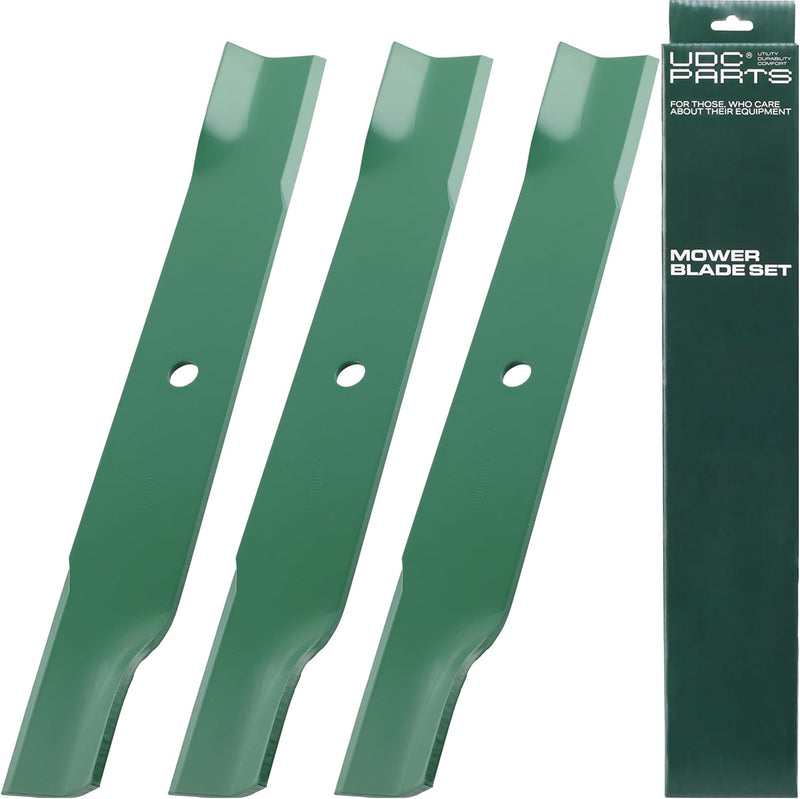  UDC Parts 793794 Mower Blades Replacement for 42 Inch & 60 Inch Hustler 603992 794685 793935 794214 794230 933440 936070 938050 934505US 934786 935742 937748 937847 938167/3 Pack Low Lift