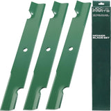  038-0005-00 Mower Blades Replacement for Bad Boy 54 Inch MZ Magnum MZ Rambler CZT Elite / High Lift Mulching / 3 Pack