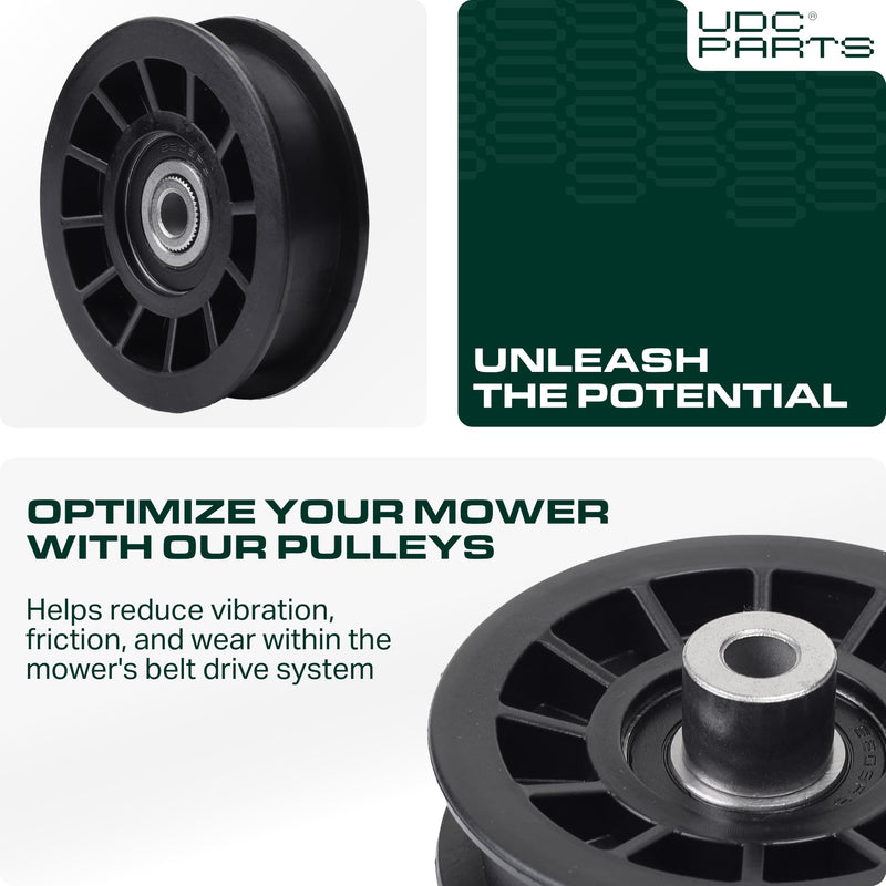  532194327 Idler Pulley / 42 54 inch deck / Replacement for Husqvarna YTH2042 YTH2246 YTH2348 YTH2454