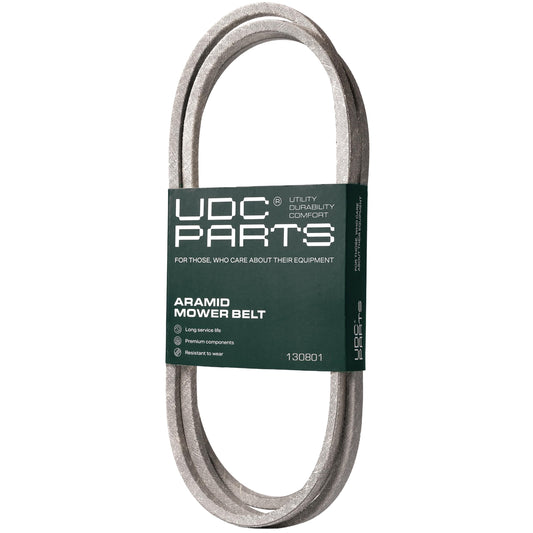 OEM–Equivalent AYP Belt - 532138255, 130801 Mower Drive Belt Replacement for Craftsman, AYP & More | Aramid Cord