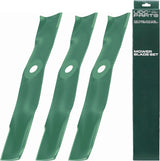  UDC Parts UC22009 Mower Blades Replacement for John Deere 48 Inch 325 335 345 M145476 M127500 M127673 X300 X304 X310 X500 X540 X570 X580 X584 GX255 GX325 GX335 Ztrak Zero‑Turn Z325E / 3 Pack High Lift