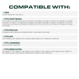  UDC Parts 582991501 158152 Zone Control Cable for Craftsman Poulan Husqvarna AYP Weed Eater 532158152 Lawn Mowers