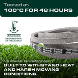  GX20305 Mower Deck Belt Replacement for John Deere 48 Inch L130 L120 GY20571 Scotts L2548 L2048 / Aramid Cord / 139.4 inches
