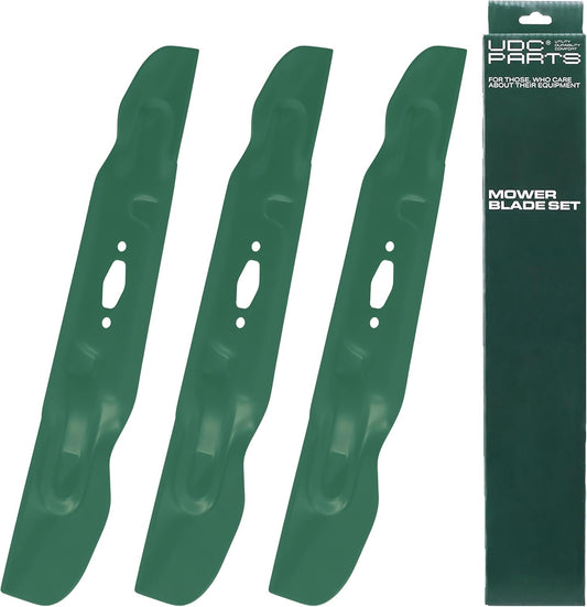 OEM–Equivalent Cub Cadet Mower Blades -  UDC Parts 742-05094 S-Shape Mower Blades Replacement for Cub Cadet 50 Inch ZTS1 ZTS2 742P05094 Craftsman CMXGZAM110193 Z5600 Z5650 Troy Bilt 742P05512 490-110-Y193 ZT1-50/3 Pack High Lift