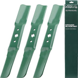  942-05056A Mower Blades 6 Point Star Replacement for Cub Cadet Ultima 54 Inch Craftsman Z560 T310 Z6900 Troy Bilt Mustang XT1 XT2 RZT L54 942-05056 742-05056 742-05056A / 3 Pack