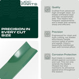  603995 Mower Blades Replacement for Hustler Raptor 52 Inch 795526 783753 30227-52X Mini Z FasTrak SD X-ONE Super S Sport Hustler Z 931899 935817 931949 927236 / High Lift Mulching 3 Pack
