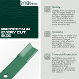  115-5059-03 Mower Blades Replacement for Toro TimeCutter 50 Inch SS5000 75750 MX5000 75755 MX5060 MX5050 75759 SWX5050 74731 Exmark Quest 142-6453-S 110-6837-03 112-9759-03 Zero Turn/3 Pack