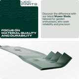  942-0616A 6 Star Lawn Mower Blades Replacement for Cub Cadet 42 Inch XT1 LT42 RZT42 LTX1040 Craftsman T110 T210 742-0616A 942-0616 742-0616 Troy Bilt Huskee LT4200 / 2 Pack Gator Mulching