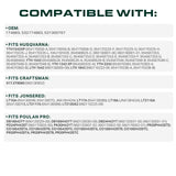  174883 532174883 Mower Deck Belt Replacement for Craftsman 42 Inch Husqvarna YTH1542XP YTH1542 531300767 Poulan Jonsered / Aramid Cord / 97.40 inches